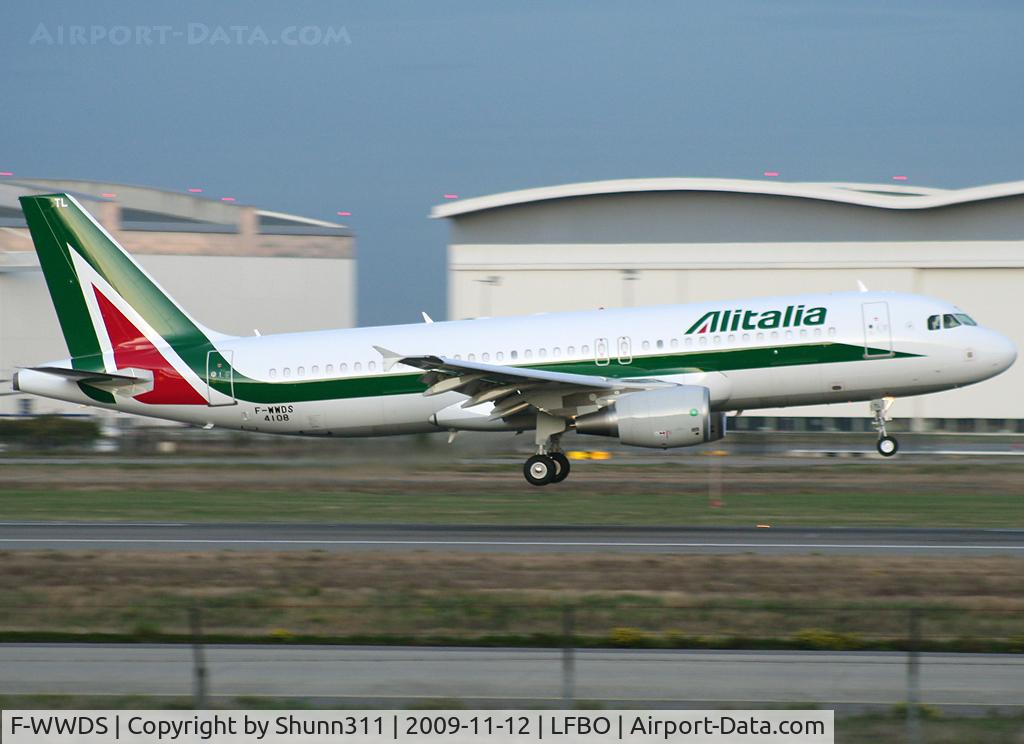 F-WWDS, 2009 Airbus A320-216 C/N 4108, C/n 4108 - to be EI-DTL