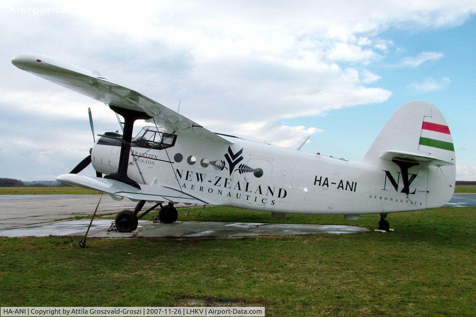 HA-ANI, 1972 Antonov An-2P C/N 1G132-55, Kaposújlak airport, Hungary