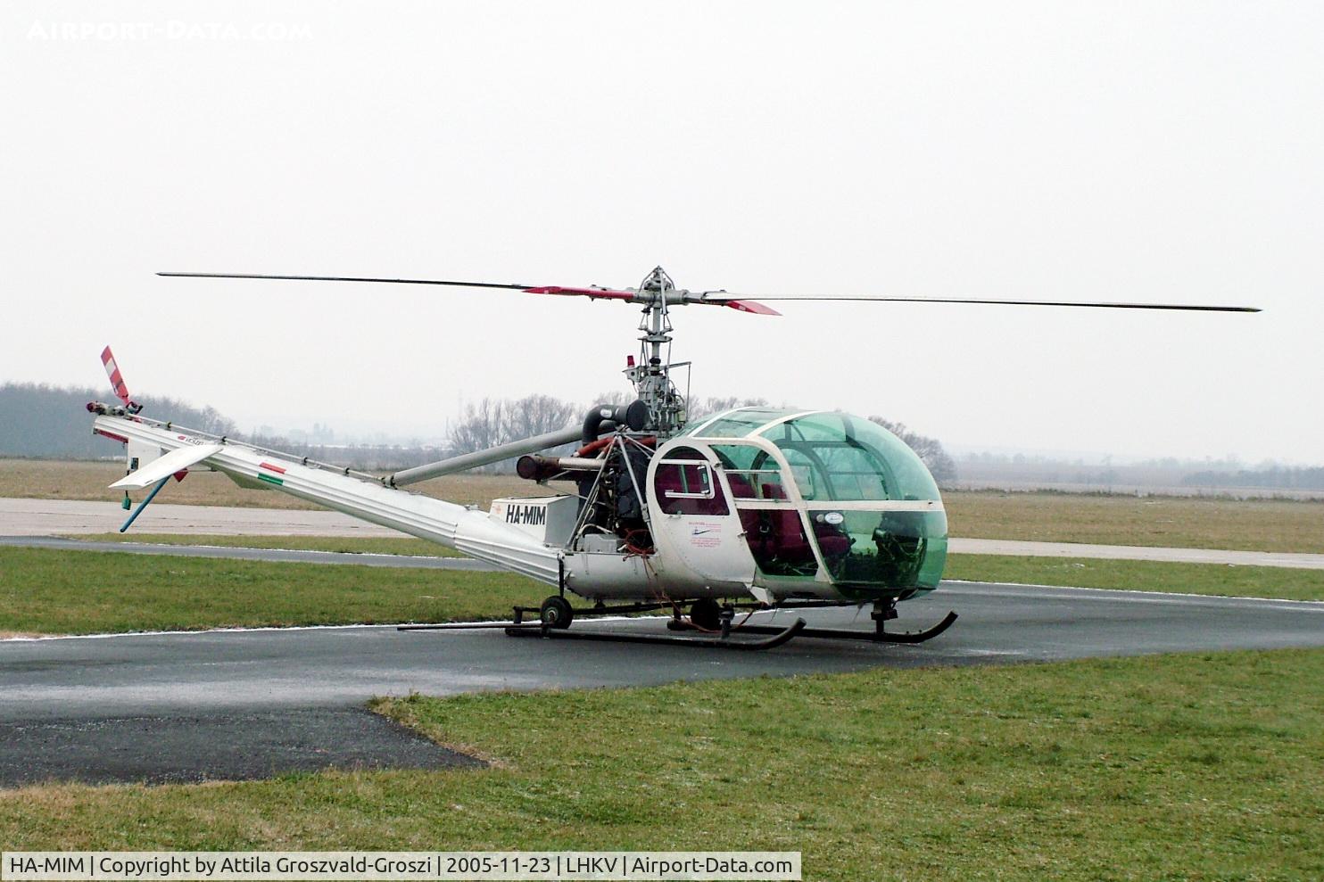 HA-MIM, 1964 Hiller UH-12E C/N 2315, Kaposújlak airport, Hungary