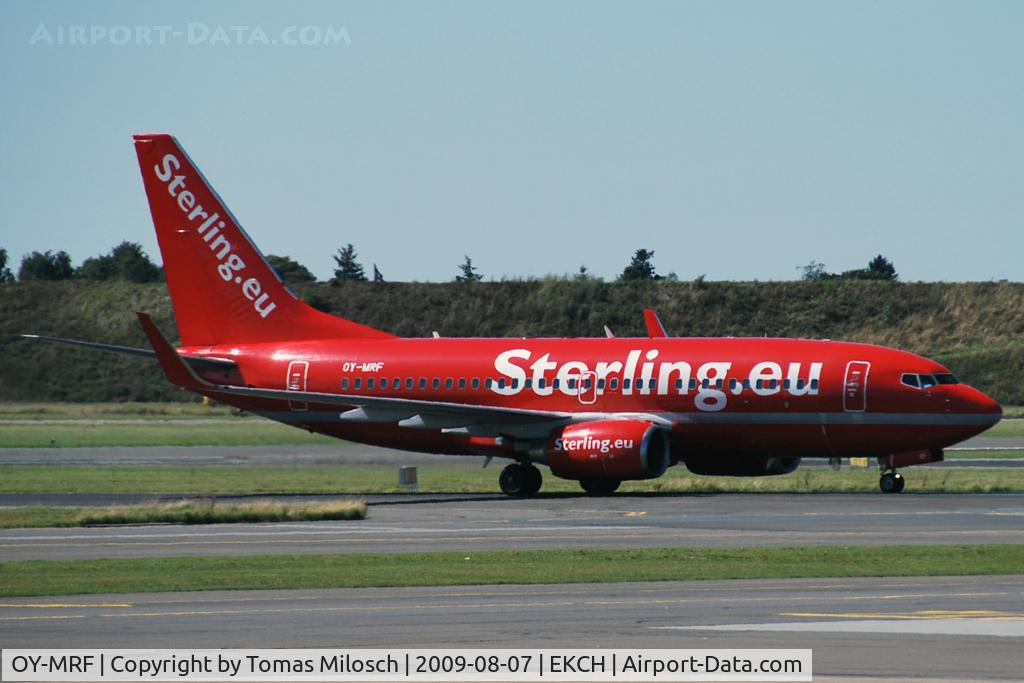 OY-MRF, 1999 Boeing 737-7L9 C/N 28009, Cimber Sterling