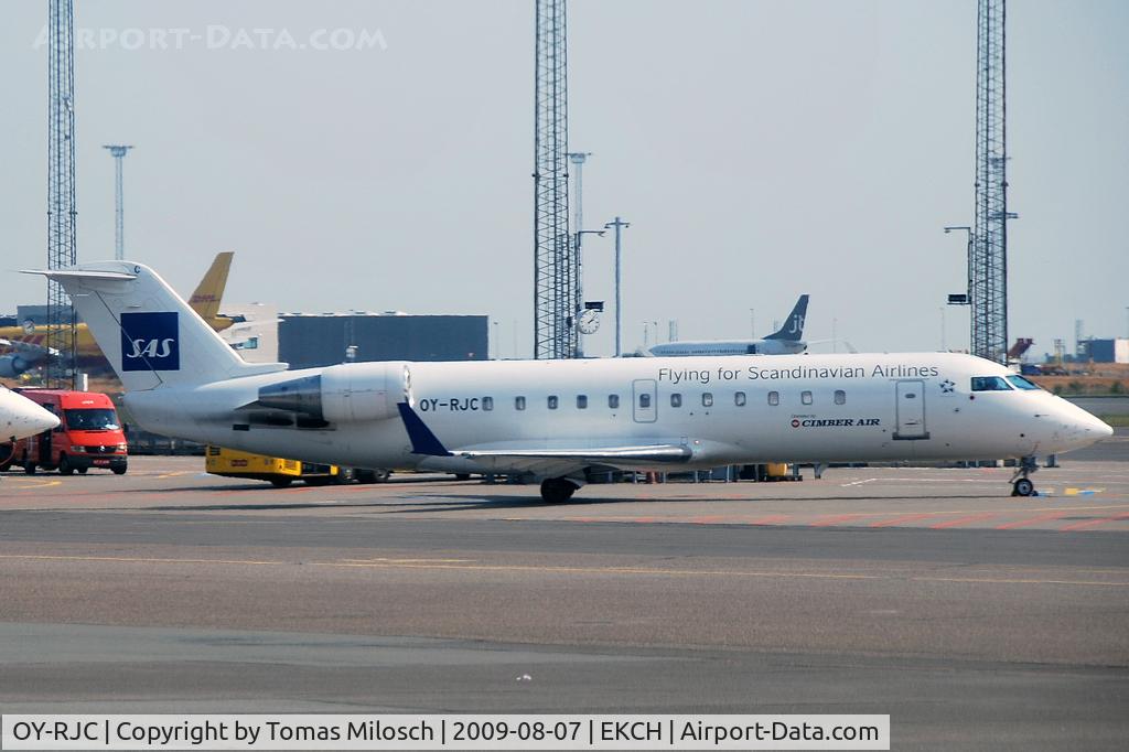 OY-RJC, 1993 Canadair CRJ-100LR (CL-600-2B19) C/N 7015, Cimber Air