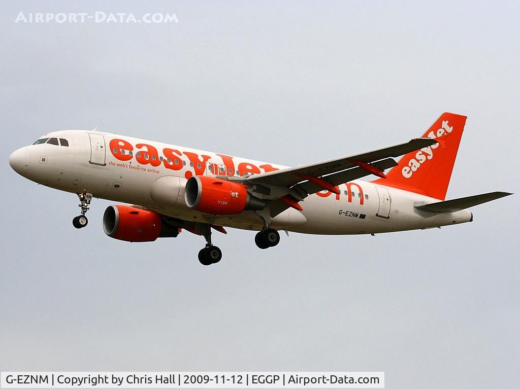 G-EZNM, 2005 Airbus A319-111 C/N 2402, Easyjet