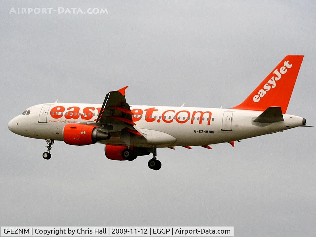 G-EZNM, 2005 Airbus A319-111 C/N 2402, Easyjet