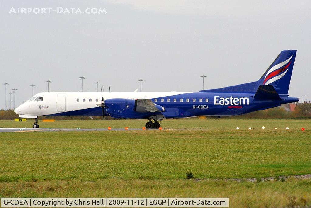 G-CDEA, 1994 Saab 2000 C/N 2000-009, Eastern Airways