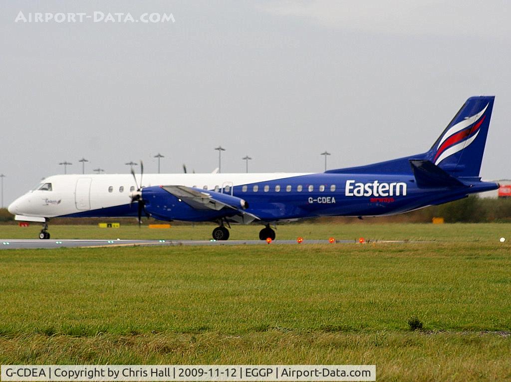 G-CDEA, 1994 Saab 2000 C/N 2000-009, Eastern Airways