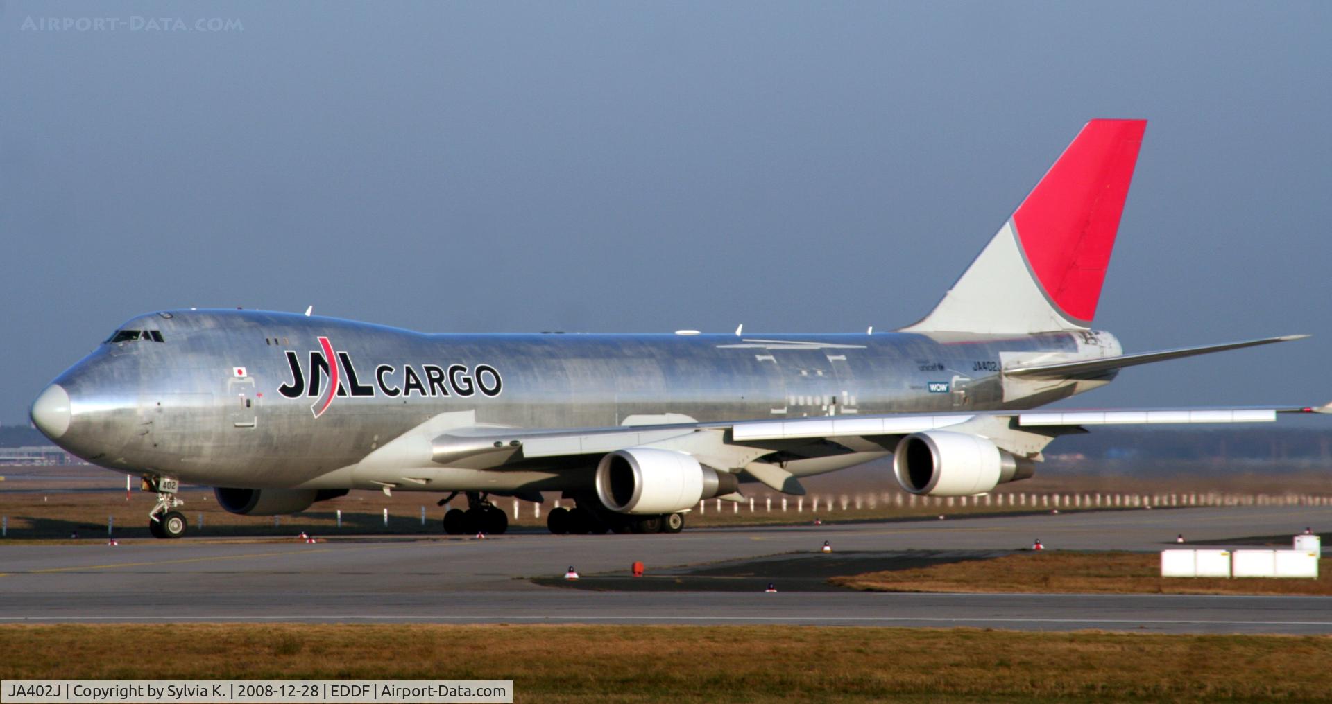 JA402J, 2004 Boeing 747-446F C/N 33749, JAL Cargo 747