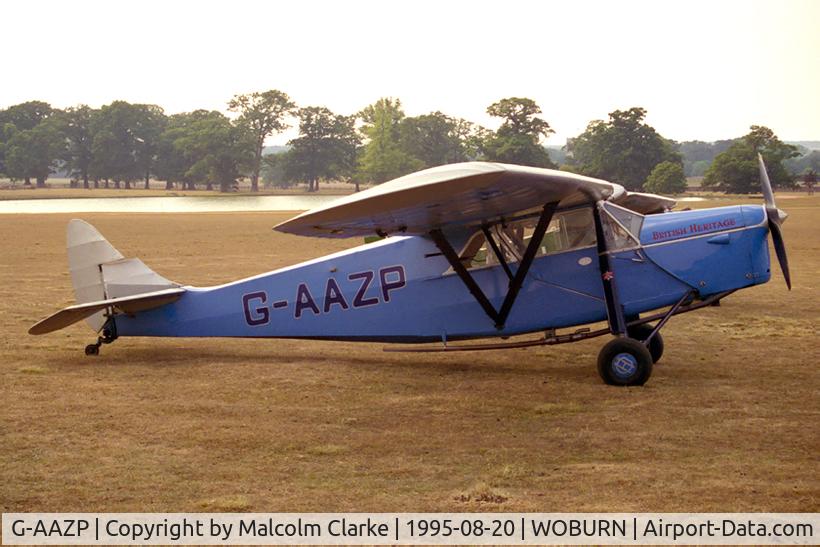 G-AAZP, 1930 De Havilland DH.80A Puss Moth C/N 2047, De Havilland DH80A Puss Moth. At the De Havilland Tiger Moth Rally held in the grounds of Woburn Abbey.