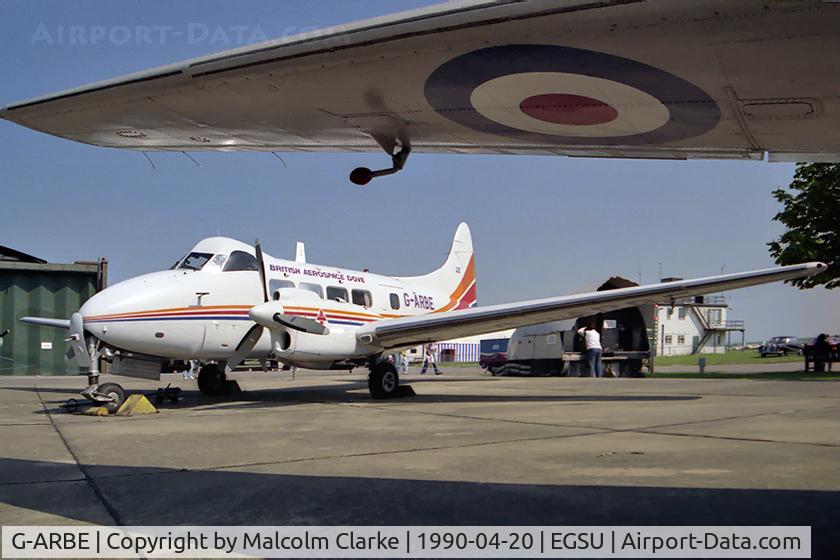 G-ARBE, 1966 De Havilland DH-104 Dove 8 C/N 04517, De Havilland DH-104 Dove 8 at The Imperial War Museum, Duxford.