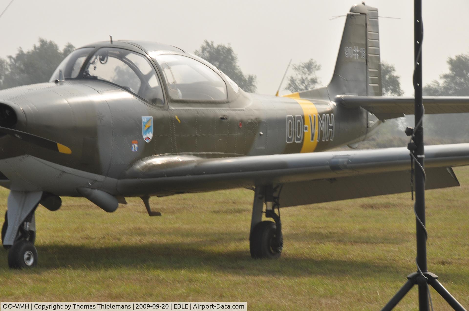 OO-VMH, 1958 Piaggio FWP-149D C/N 026, Sanicole Airshow 2009