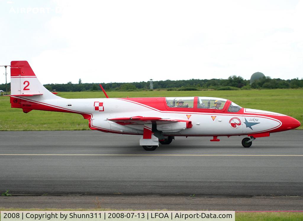 2008, PZL-Mielec TS-11 Iskra bis DF C/N 3H-2008, Come back from demo flight during LFOA Airshow 2008