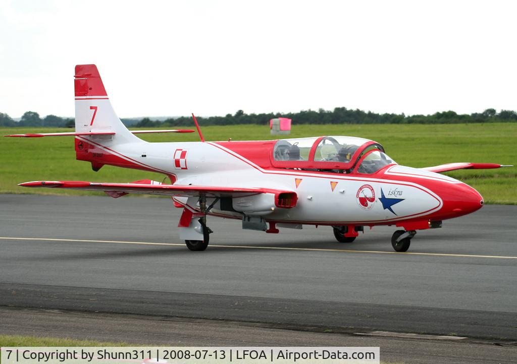 2007, PZL-Mielec TS-11 Iskra bis DF C/N 3H-2007, Come back from demo flight during LFOA Airshow 2008