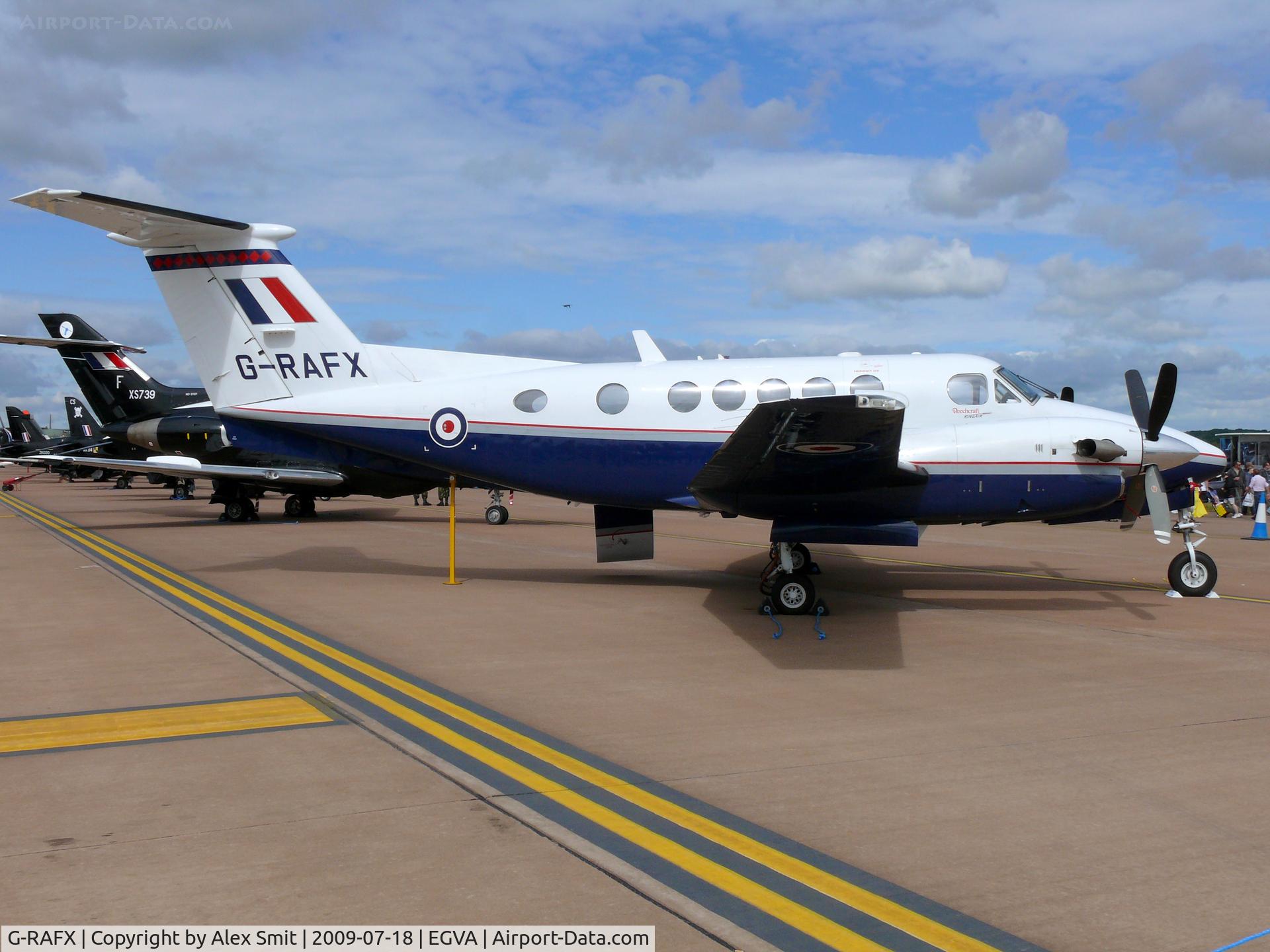 G-RAFX, 2007 Hawker Beechcraft B200GT King Air C/N BY-36, Beech Be200GT Super King Air G-RAFX Royal Air Force