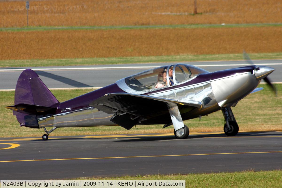 N2403B, 1949 Globe GC-1B Swift C/N 3703, This sixty-year-old plane is still looking great.