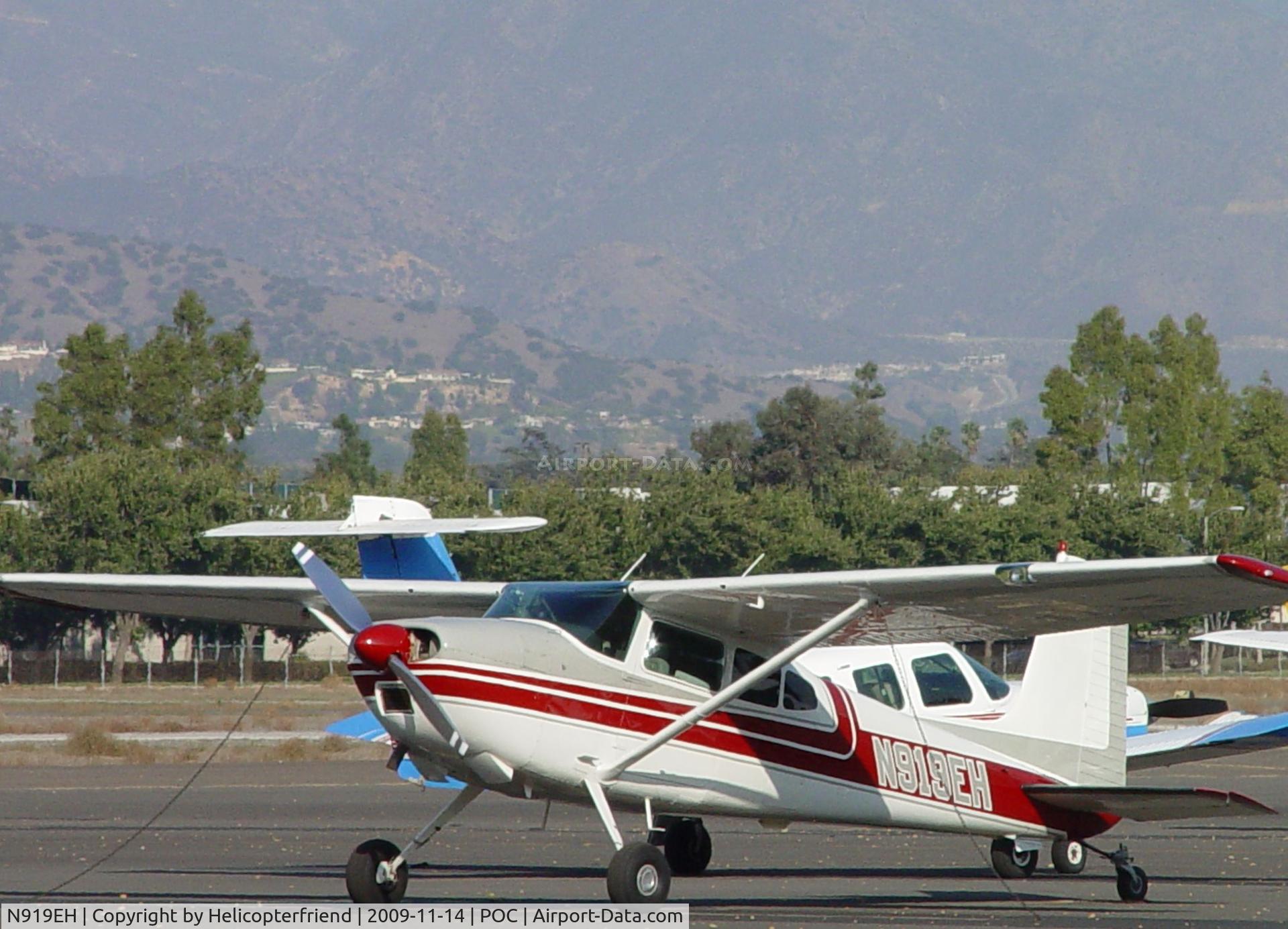 N919EH, 1959 Cessna 182C Skylane C/N 52391, Parked in Transient Parking