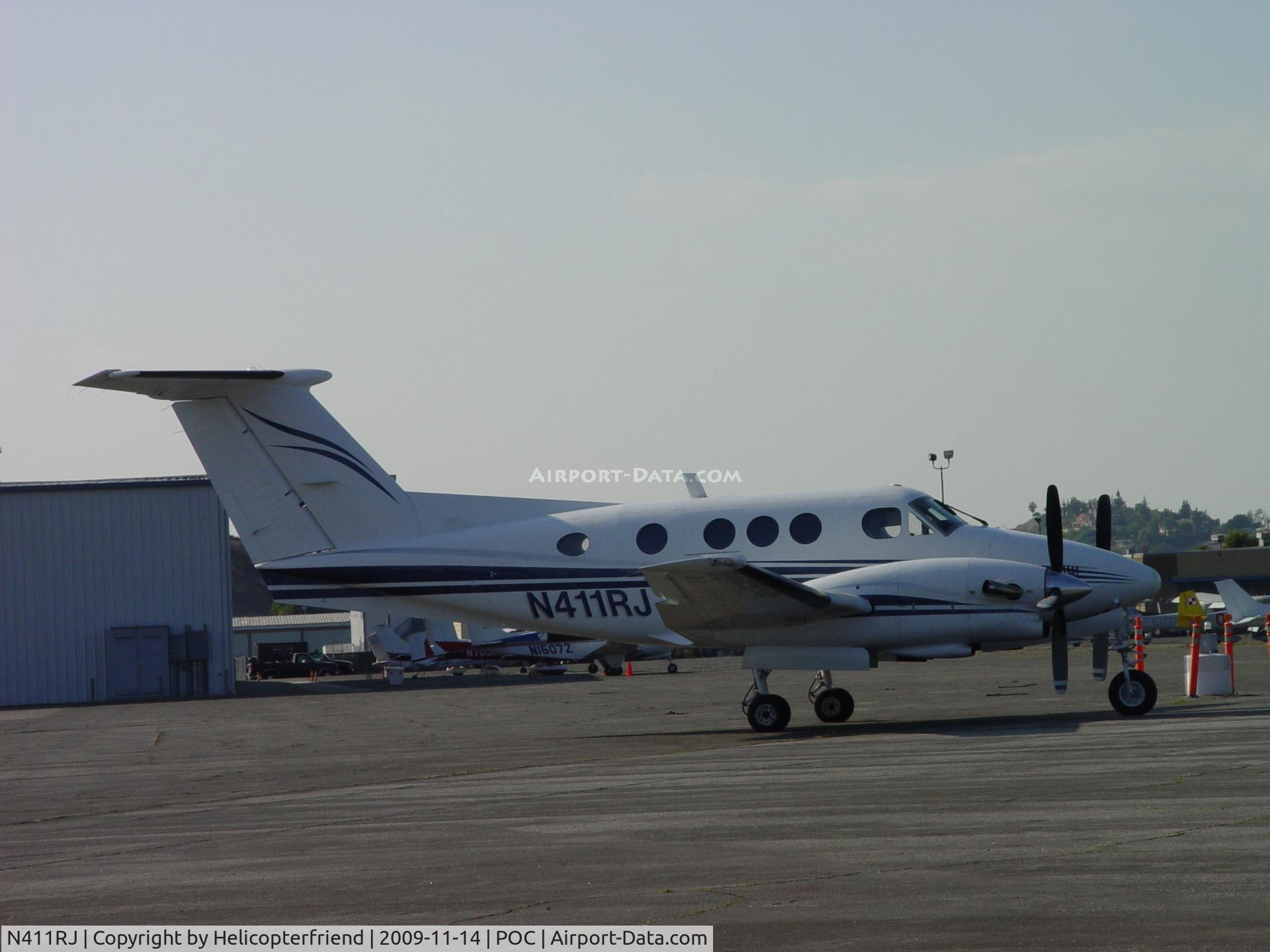 N411RJ, 1981 Beech F90 King Air C/N LA-108, Parked at Howard Aviation