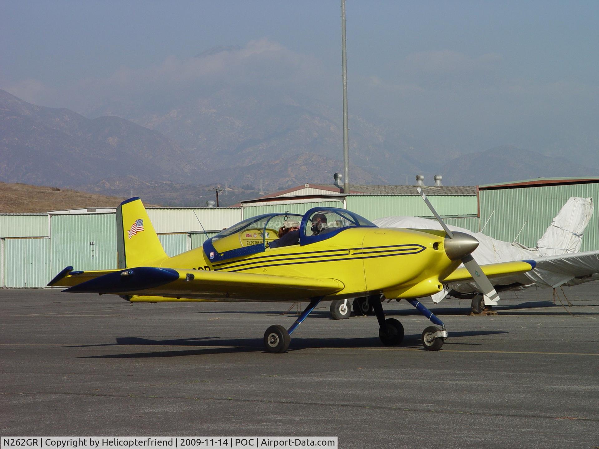 N262GR, 1996 Vans RV-6A C/N 21387, Discussing the flight