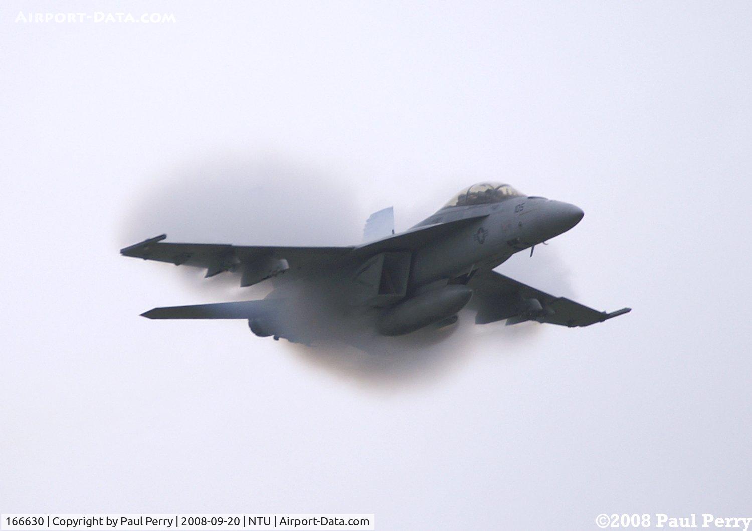166630, Boeing F/A-18F Super Hornet C/N F123, Lots of humidity makes for a decent shot sometimes
