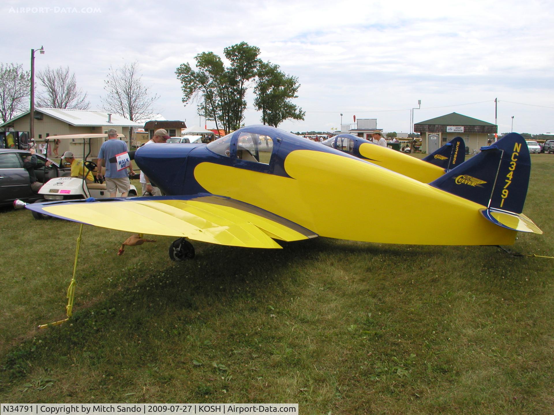 N34791, 1941 Culver LCA C/N 243, EAA AirVenture 2009.