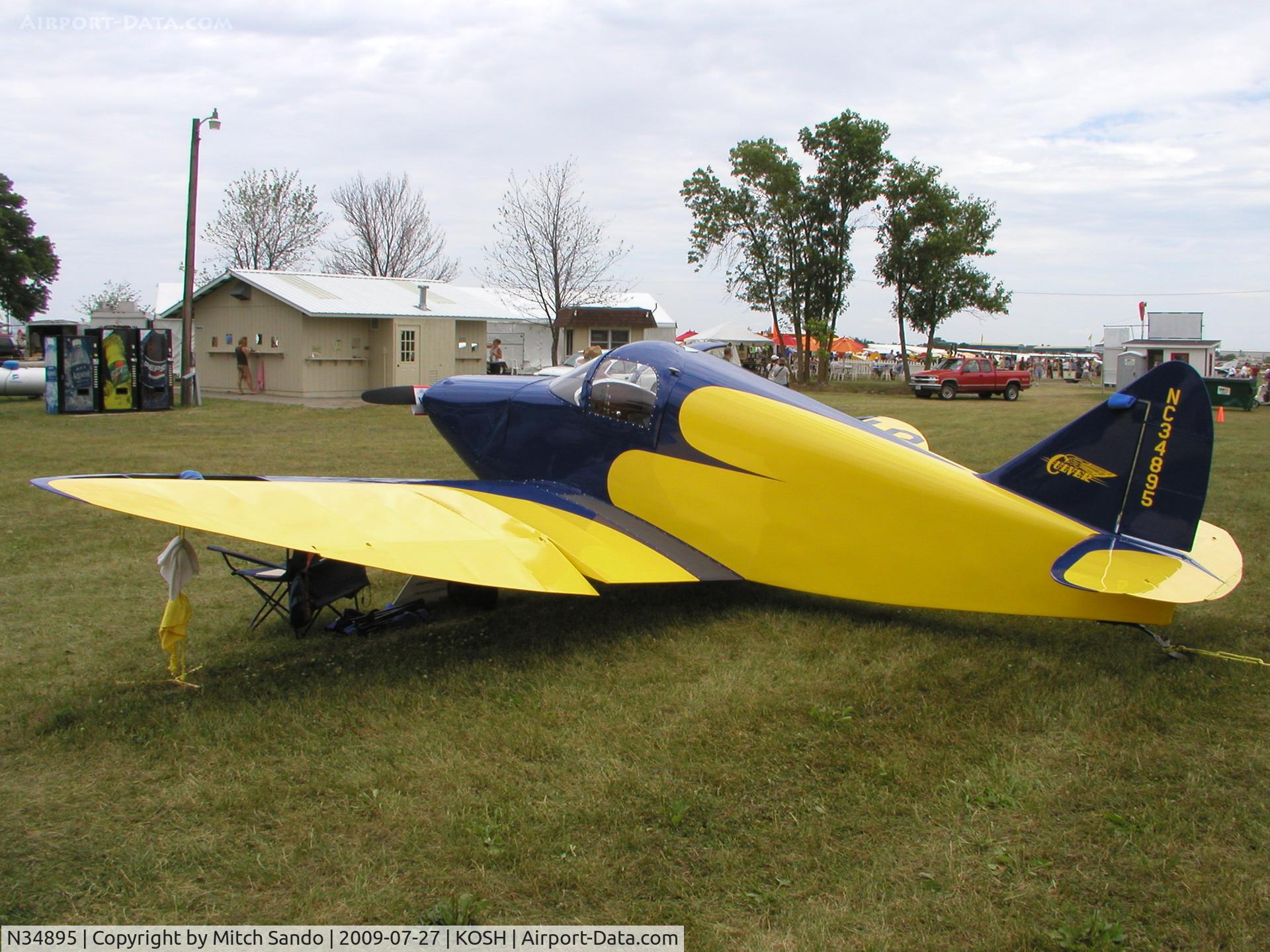 N34895, 1941 Culver LFA C/N 302, EAA AirVenture 2009.