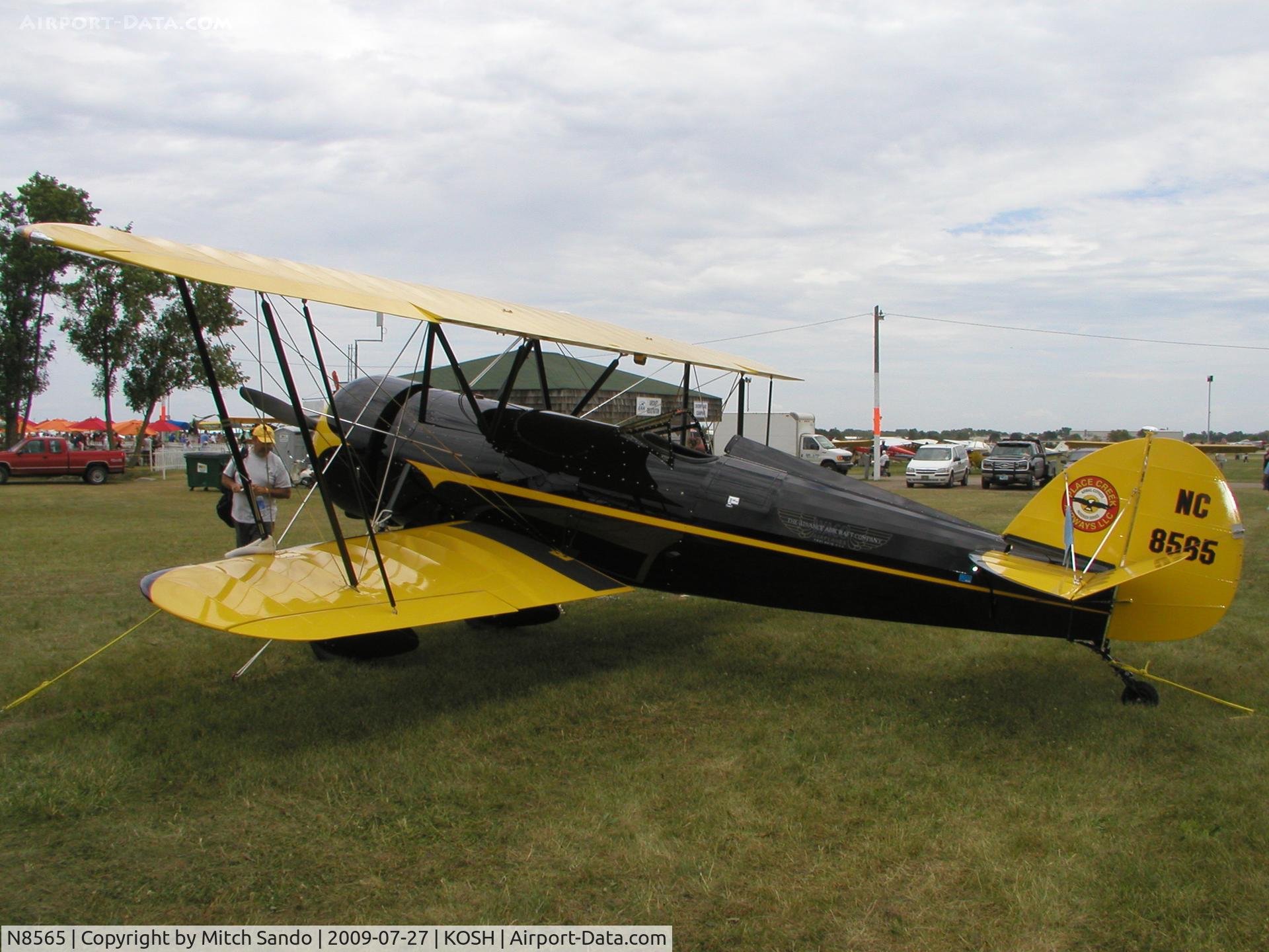 N8565, 1929 Waco ATO C/N A-83, EAA AirVenture 2009.