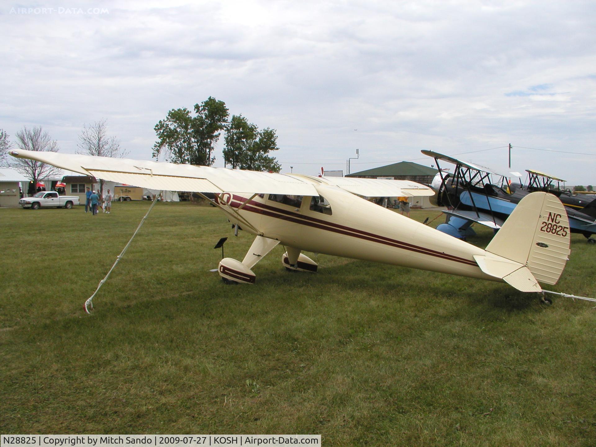 N28825, 1940 Luscombe 8C Silvaire C/N 1567, EAA AirVenture 2009.