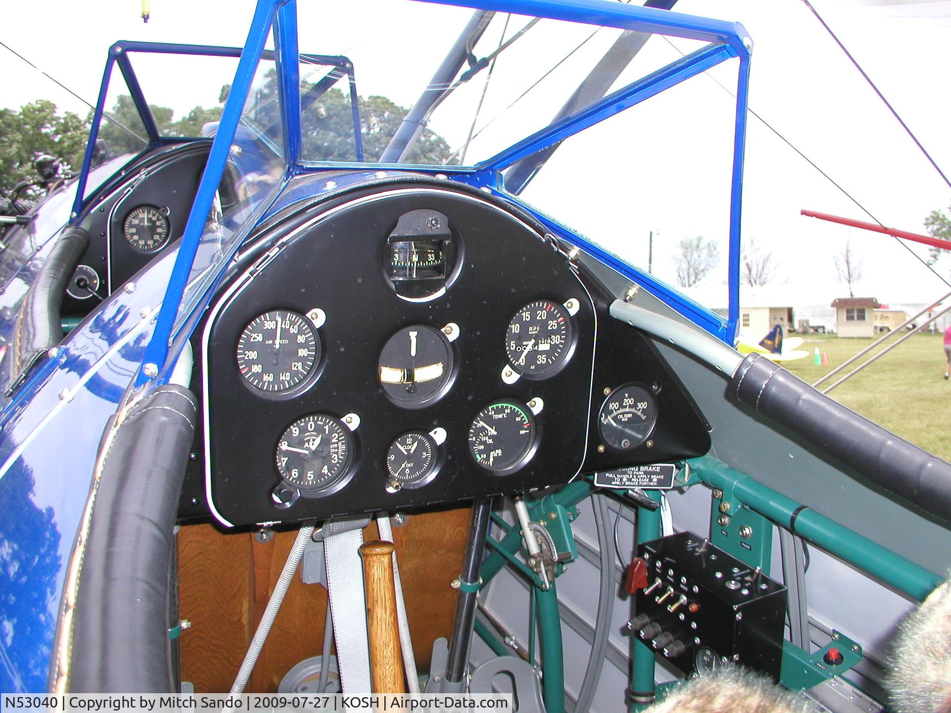 N53040, 1941 Boeing A75N1(PT17) C/N 75-799, EAA AirVenture 2009.