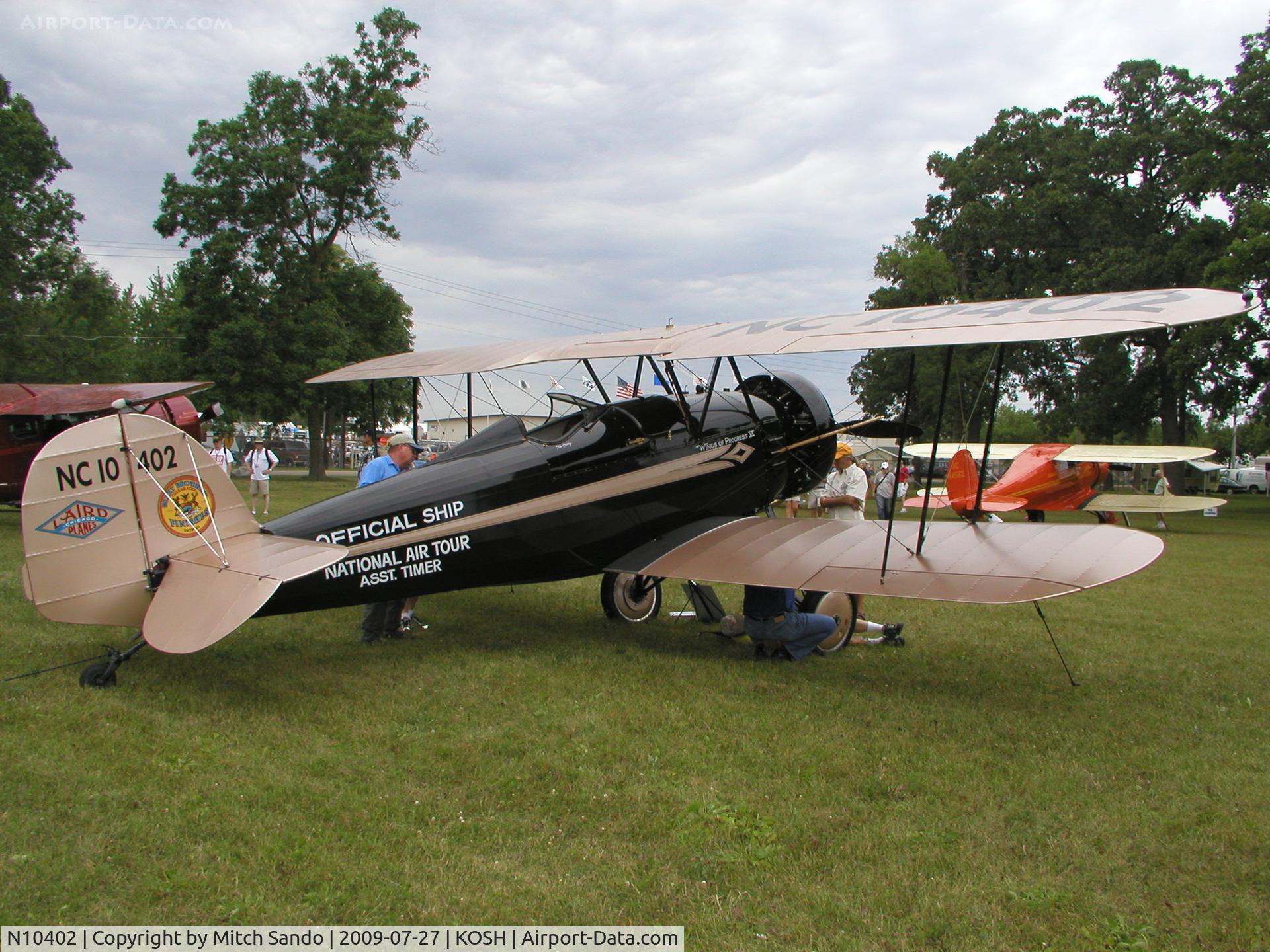 N10402, 1930 Laird LC-1B-300 C/N 188, EAA AirVenture 2009.