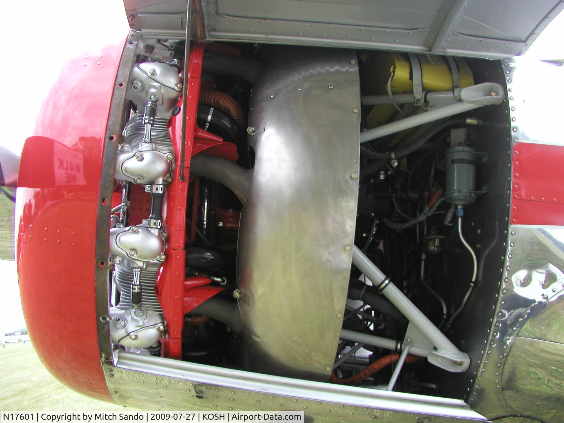 N17601, 1937 Spartan 7W Executive C/N 6, EAA AirVenture 2009.