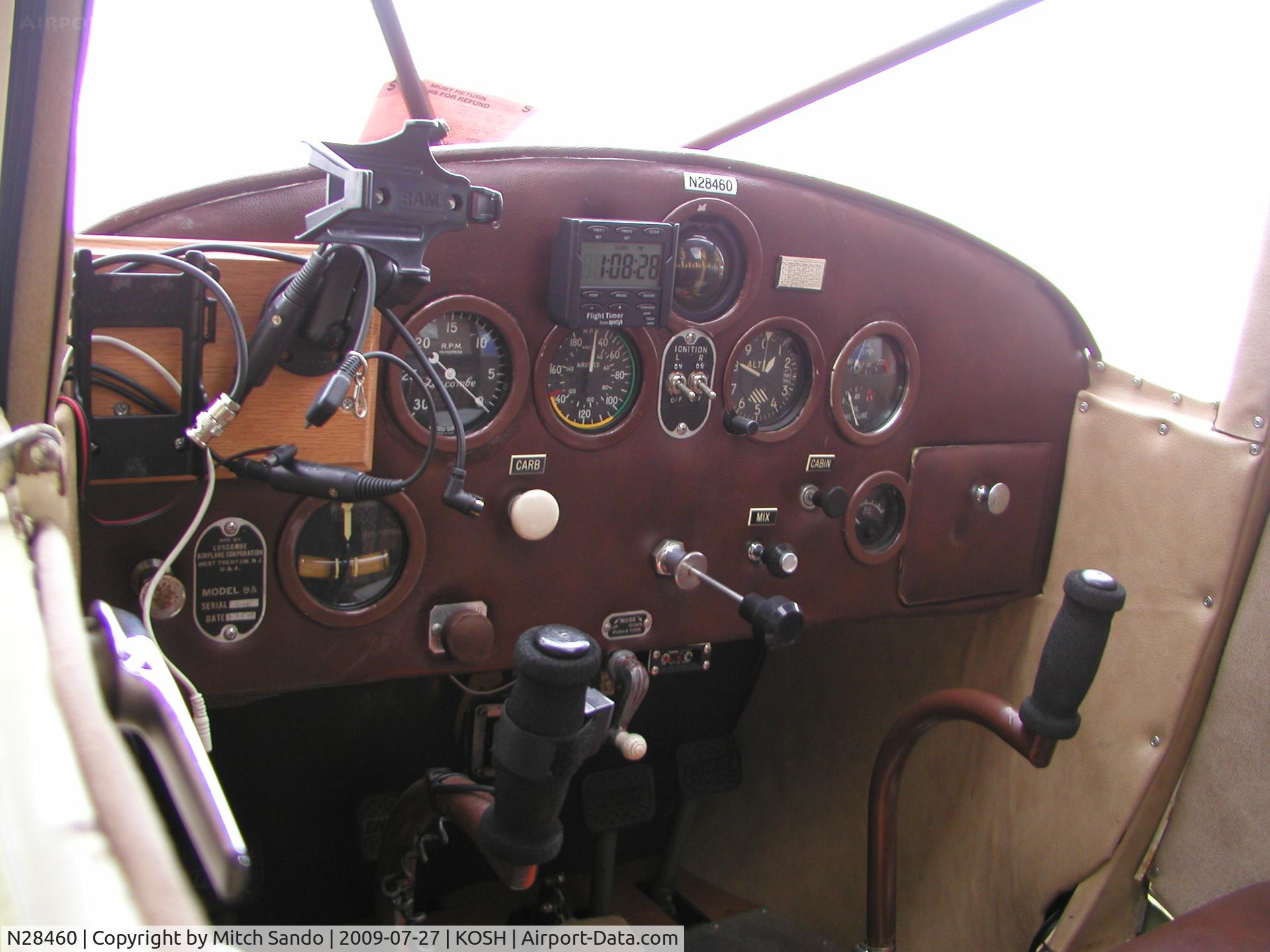 N28460, 1940 Luscombe 8B C/N 1327, EAA AirVenture 2009.
