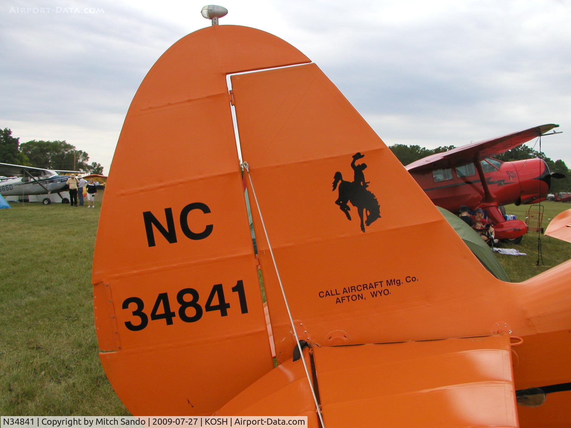 N34841, 1945 Callair A C/N 5, EAA AirVenture 2009.