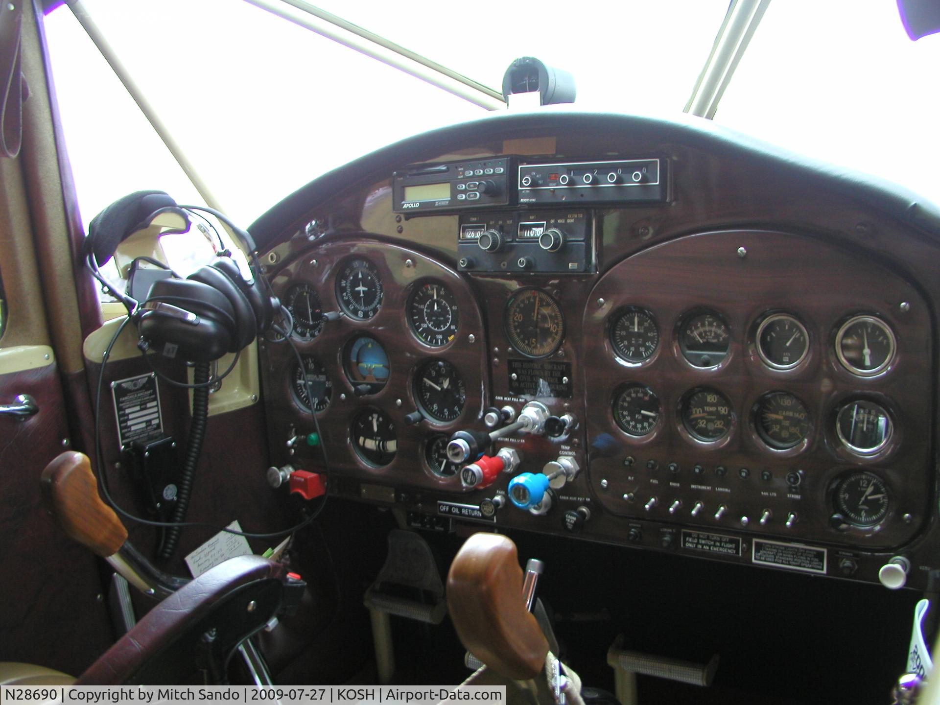 N28690, 1941 Fairchild 24W-41A C/N W41A-111, EAA AirVenture 2009.