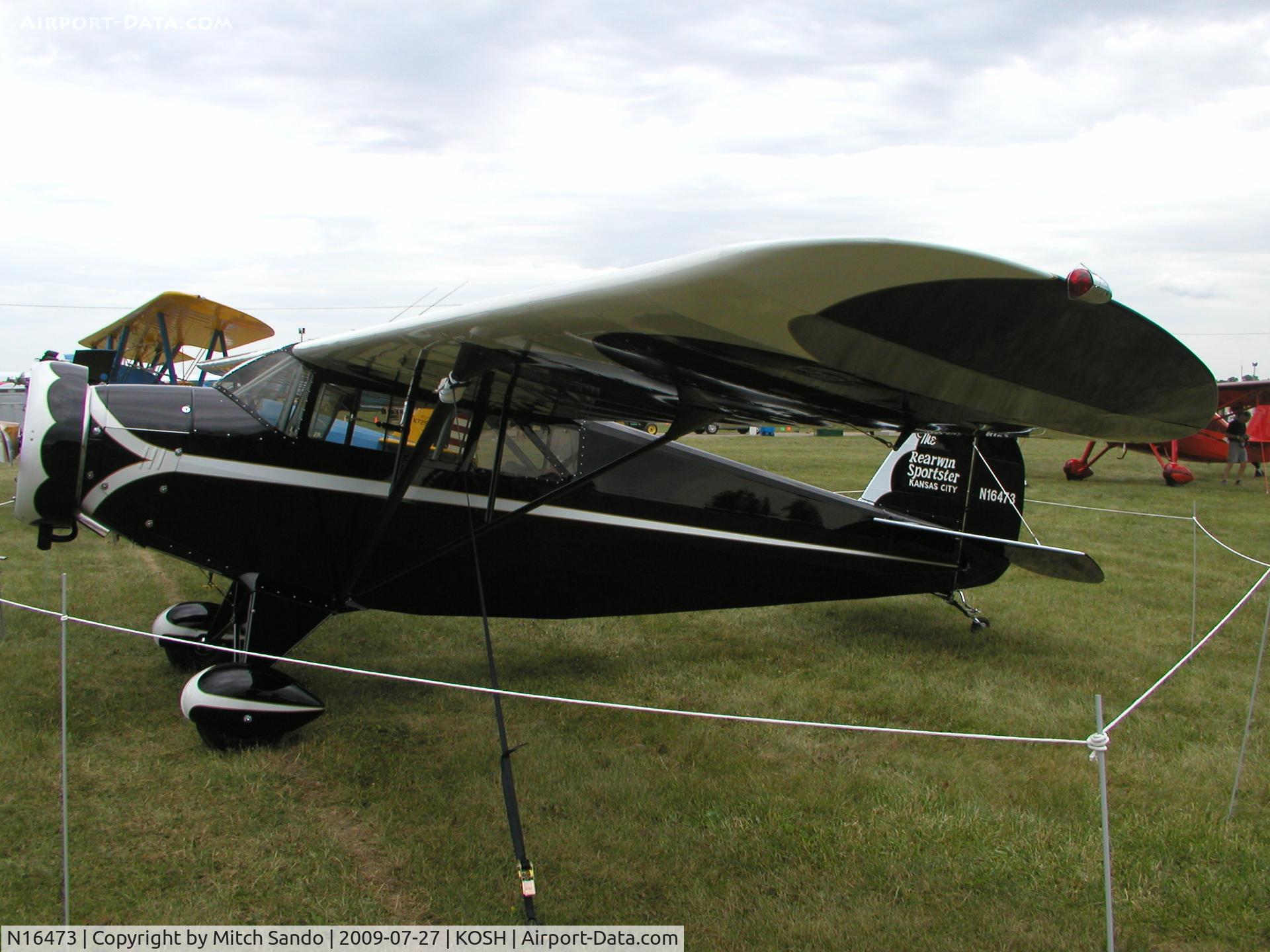 N16473, 1936 Rearwin 8500 C/N 502, EAA AirVenture 2009.