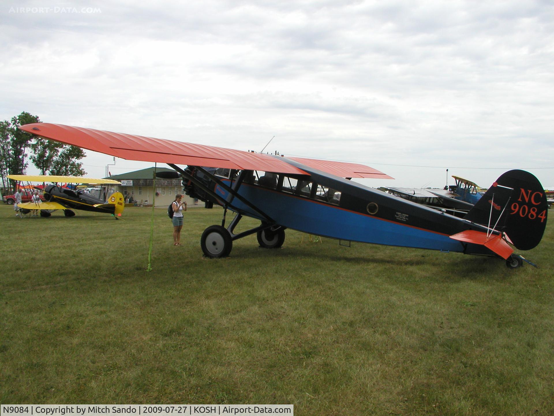N9084, 1929 Travel Air S-6000-B C/N 865, EAA AirVenture 2009.