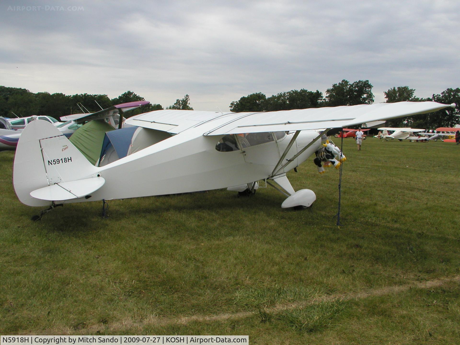 N5918H, 1949 Piper PA-16 Clipper C/N 16-541, EAA AirVenture 2009.