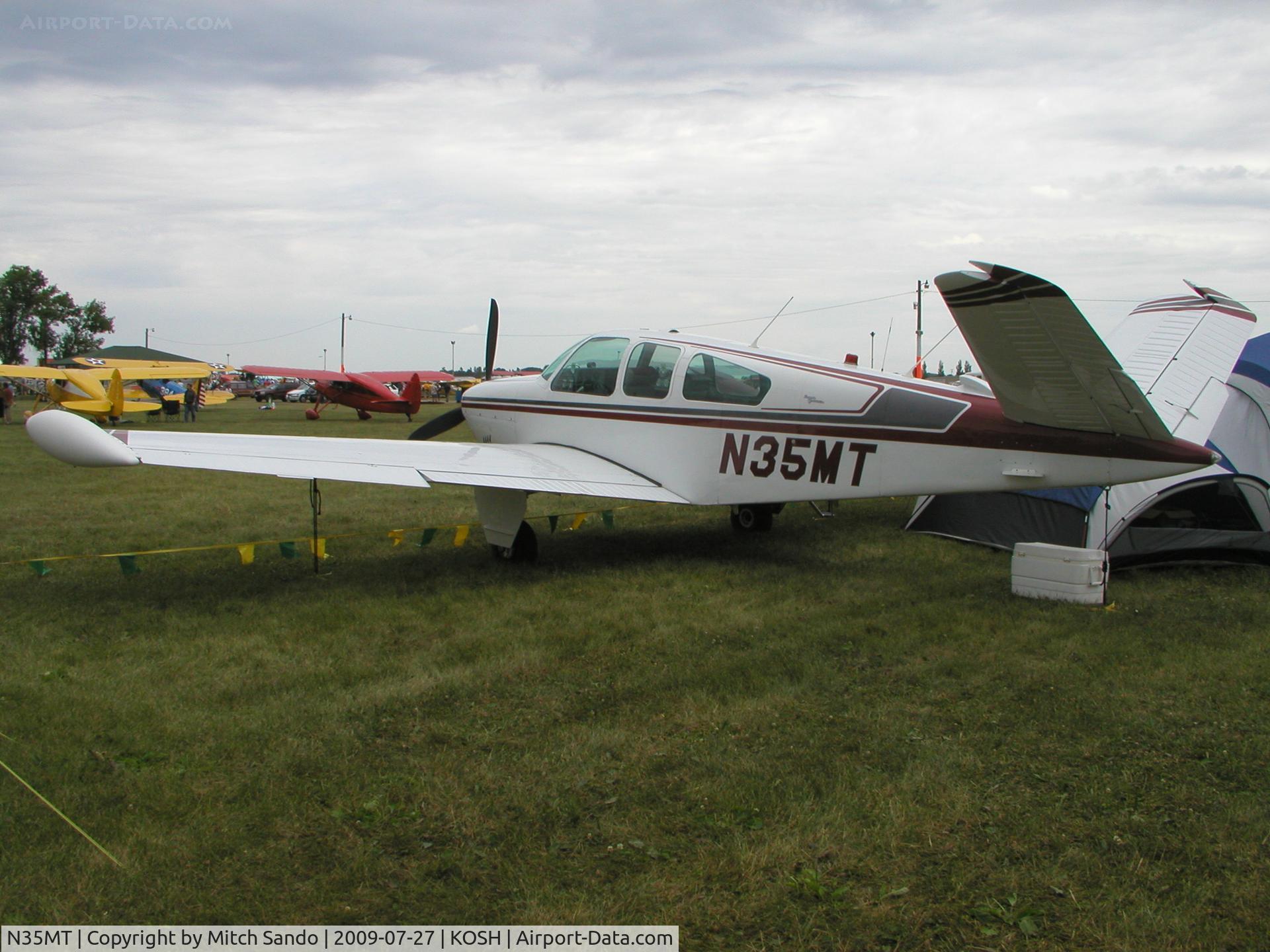 N35MT, 1966 Beech V35 Bonanza C/N D-8338, EAA AirVenture 2009.