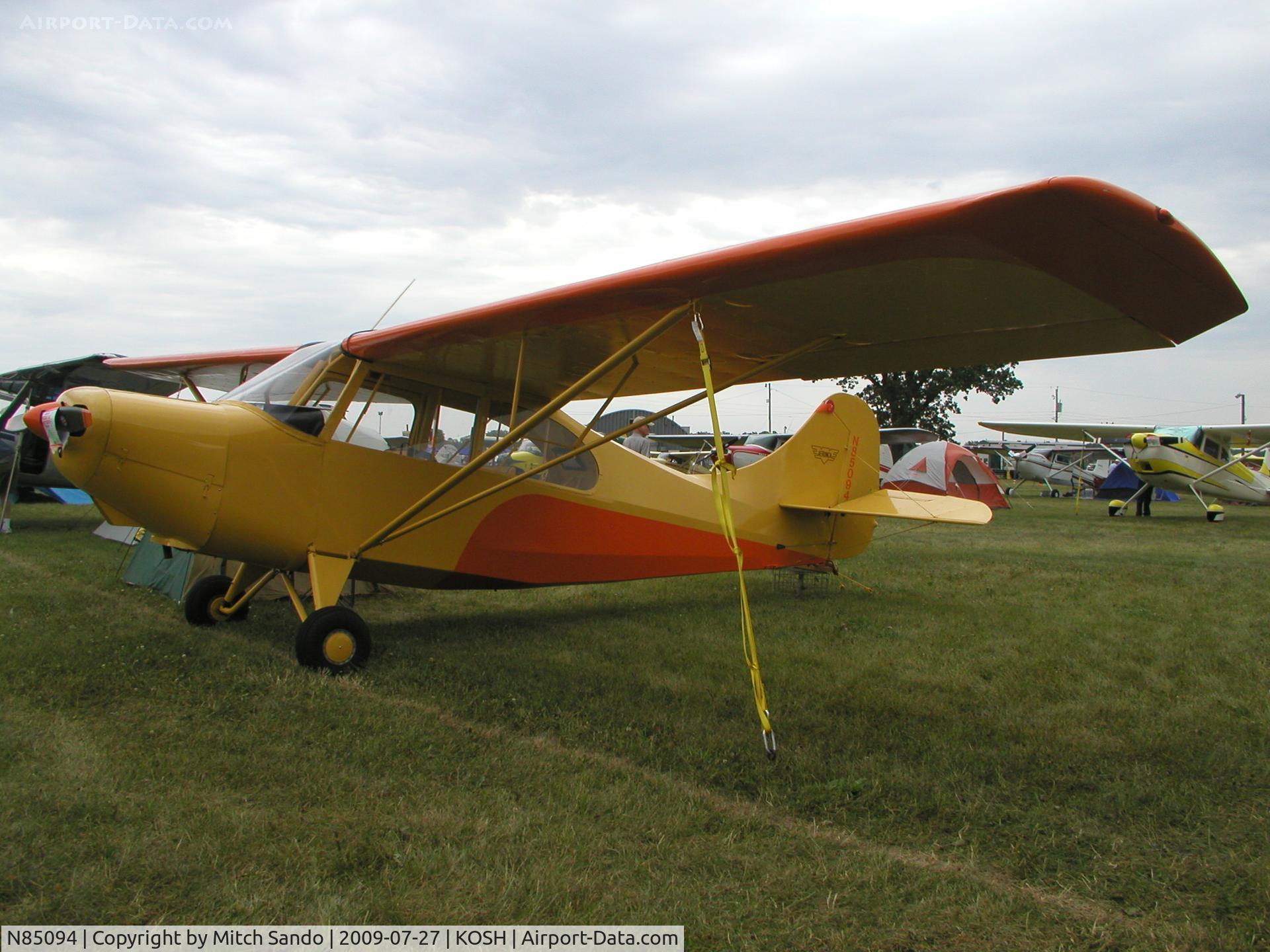 N85094, 1946 Aeronca 7AC Champion C/N 7AC3824, EAA AirVenture 2009.