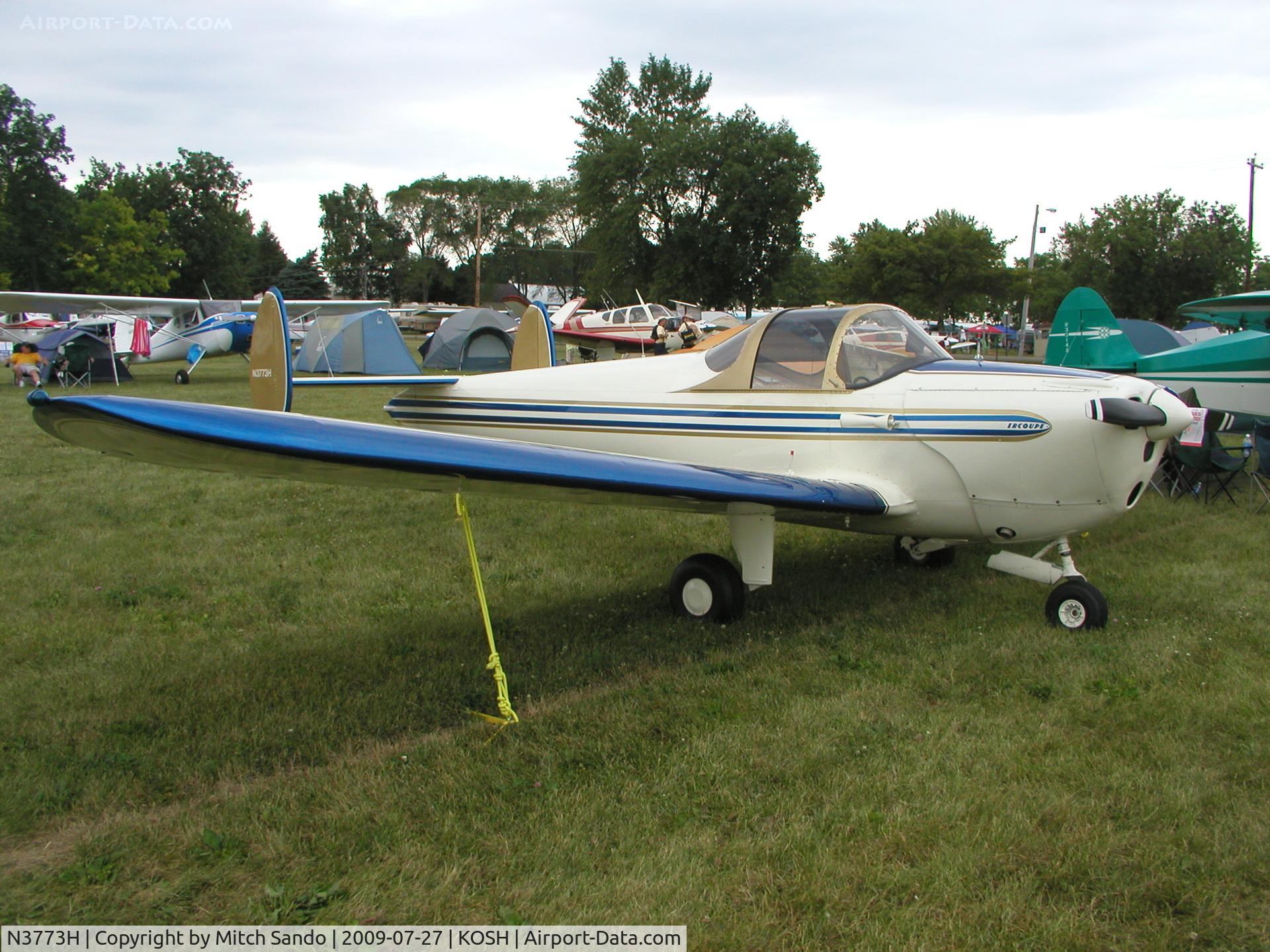 N3773H, 1947 Erco 415C Ercoupe C/N 4398, EAA AirVenture 2009.