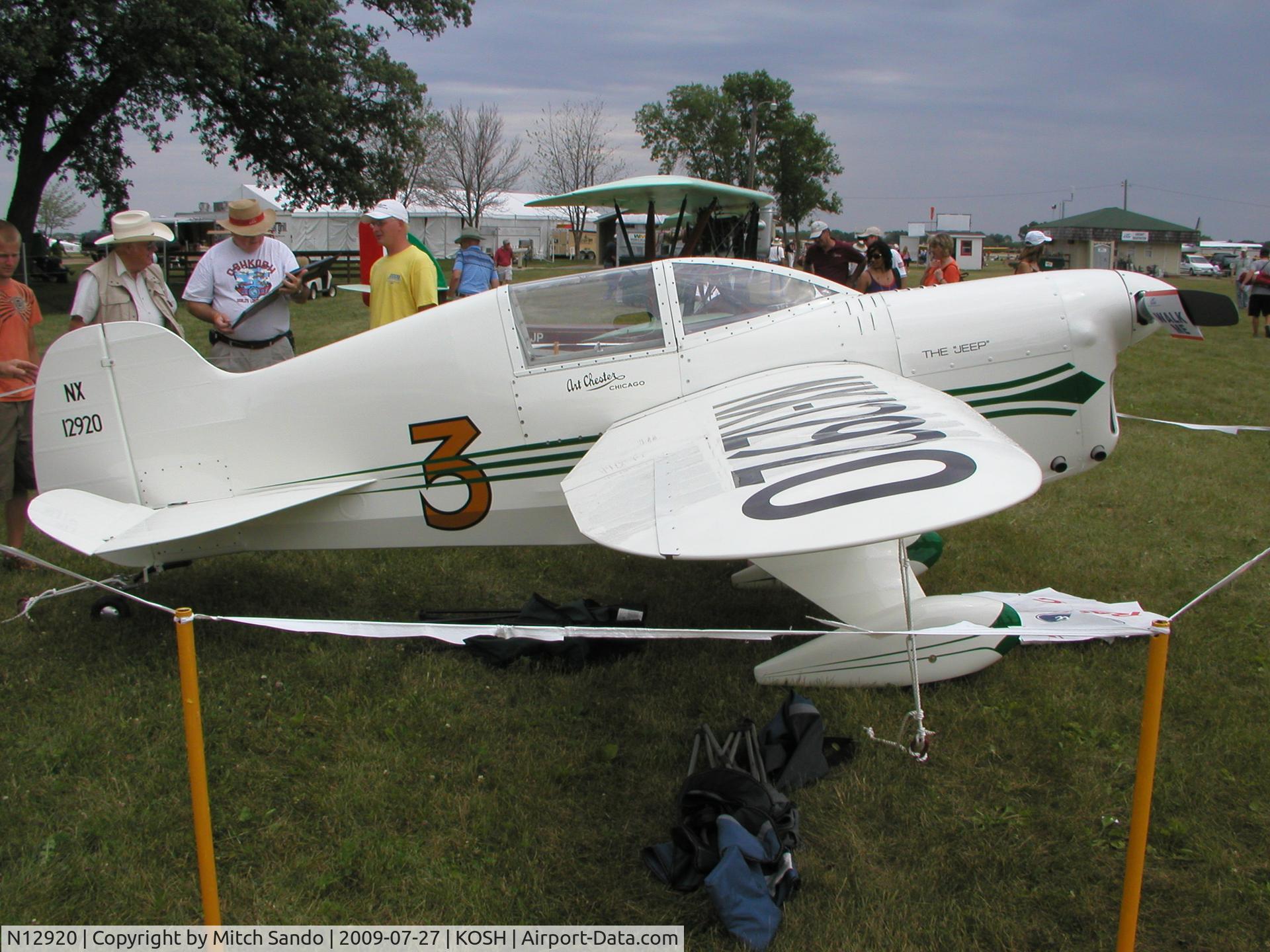 N12920, Chester Special Replica C/N 002, EAA AirVenture 2009.