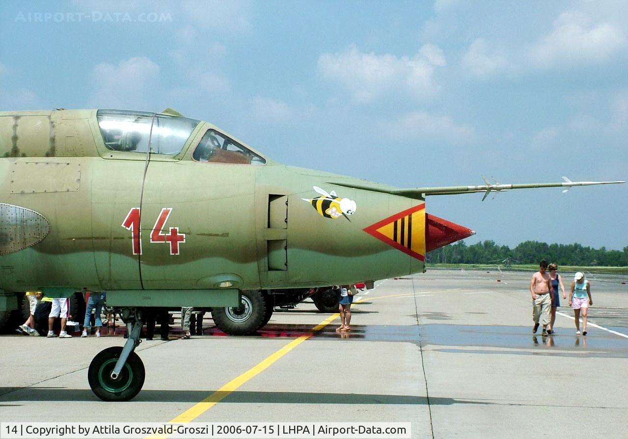 14, 1983 Sukhoi Su-22M-3 C/N 51814, Pápa HUNAF Base Airport