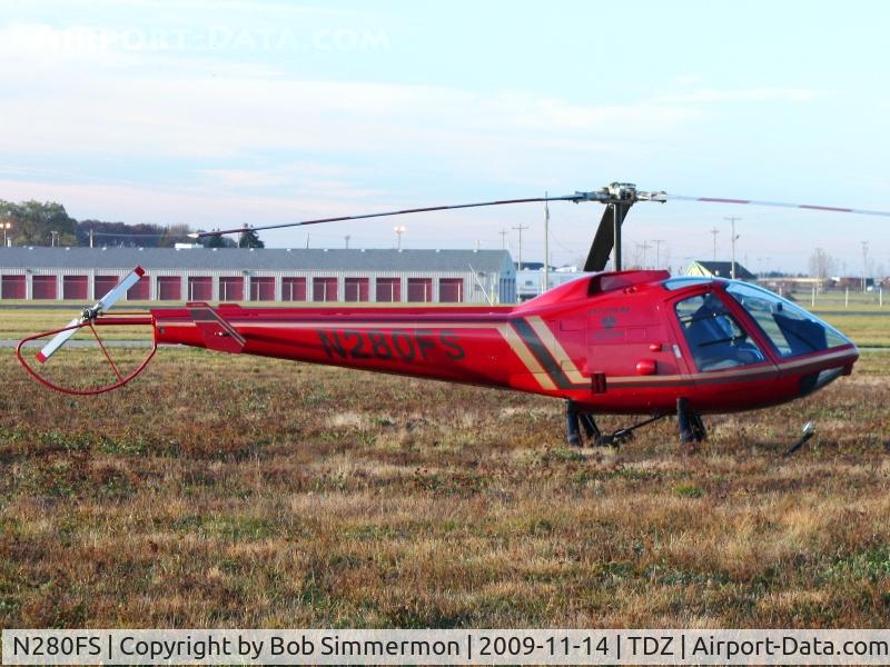 N280FS, 2003 Enstrom 280FX Shark C/N 2094, At the EAA breakfast fly-in - Toledo, Ohio.