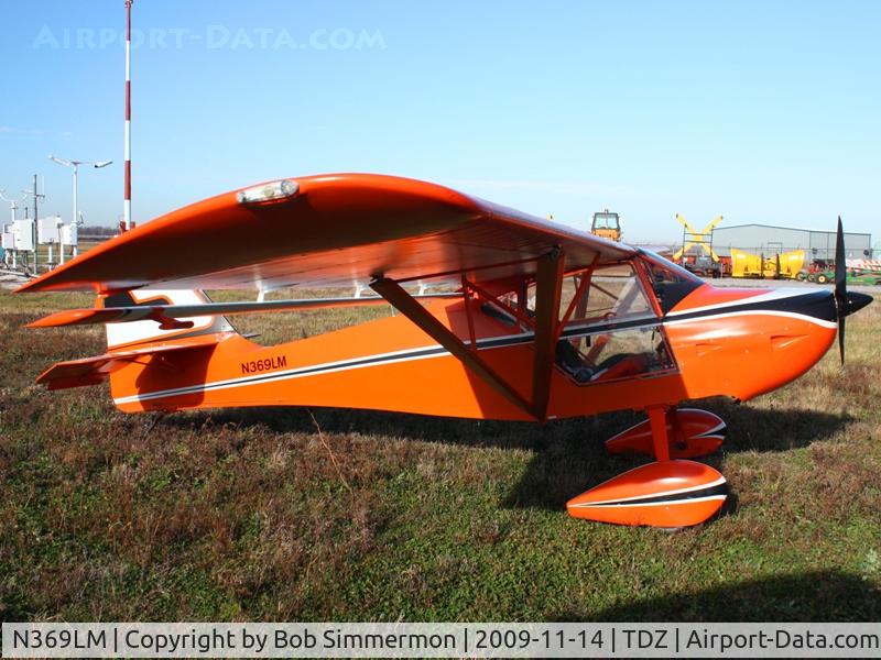 N369LM, Skystar Kitfox Model 4-1200 C/N ADU150, At the EAA breakfast fly-in - Toledo, Ohio.