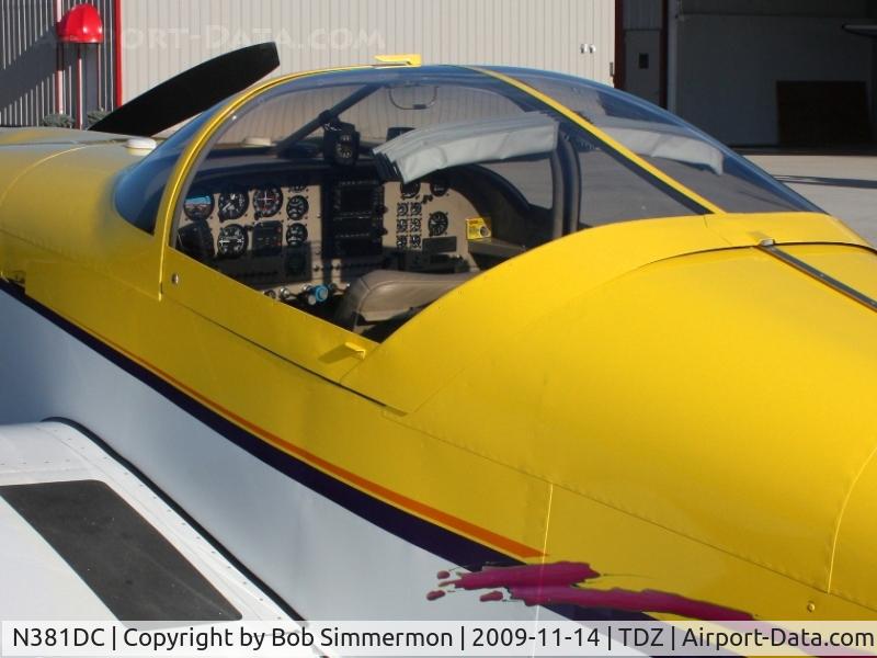 N381DC, 2001 Vans RV-6 C/N 25265, At the EAA breakfast fly-in - Toledo, Ohio.