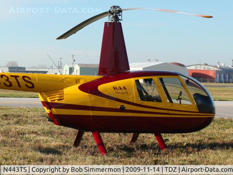 N443TS, 2006 Robinson R44 II C/N 11034, At the EAA breakfast fly-in - Toledo, Ohio.