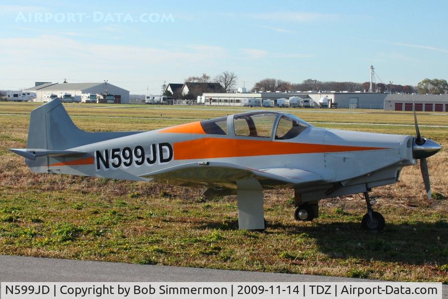 N599JD, 2001 Jeffair Barracuda C/N 599, At the EAA breakfast fly-in - Toledo, Ohio.