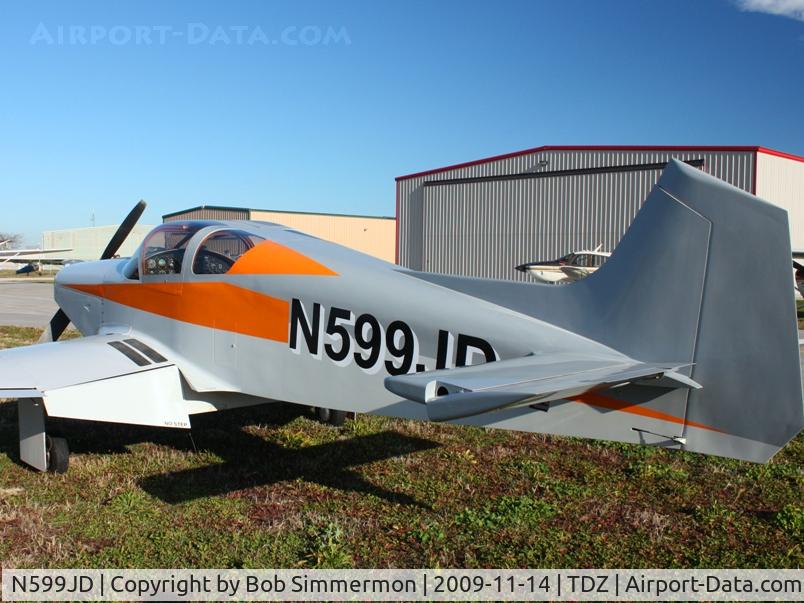 N599JD, 2001 Jeffair Barracuda C/N 599, At the EAA breakfast fly-in - Toledo, Ohio.