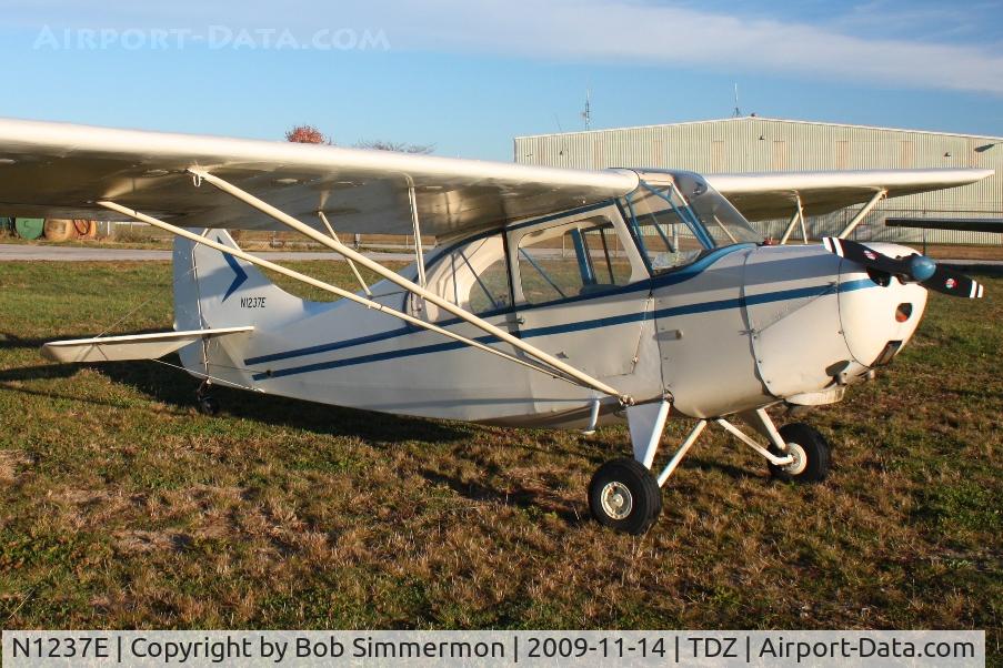 N1237E, 1947 Aeronca 7AC Champion C/N 7AC-4795, At the EAA breakfast fly-in - Toledo, Ohio.