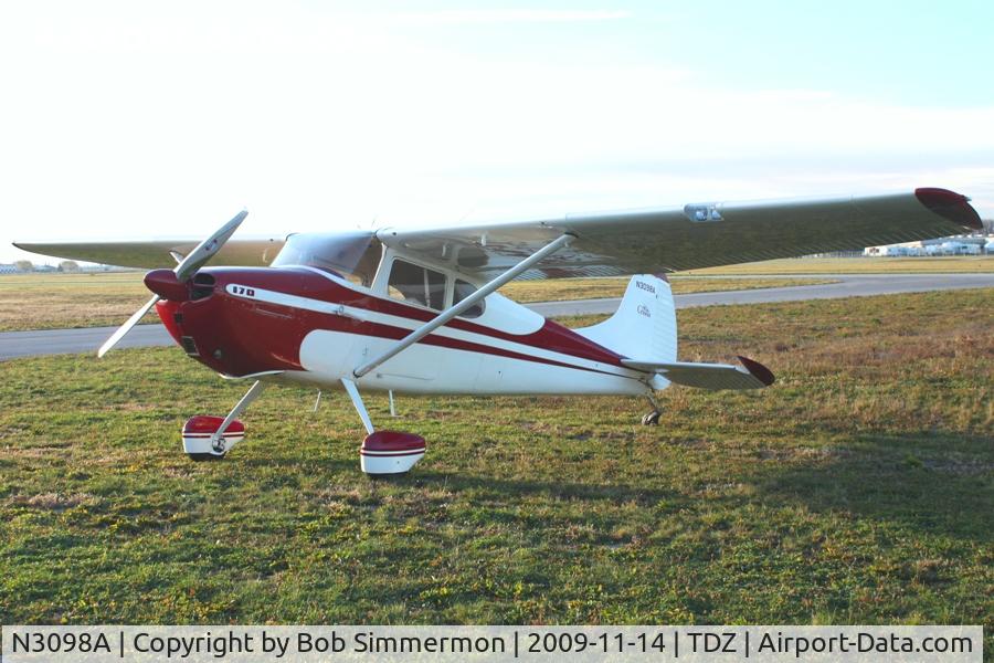 N3098A, 1953 Cessna 170B C/N 25742, At the EAA breakfast fly-in - Toledo, Ohio.
