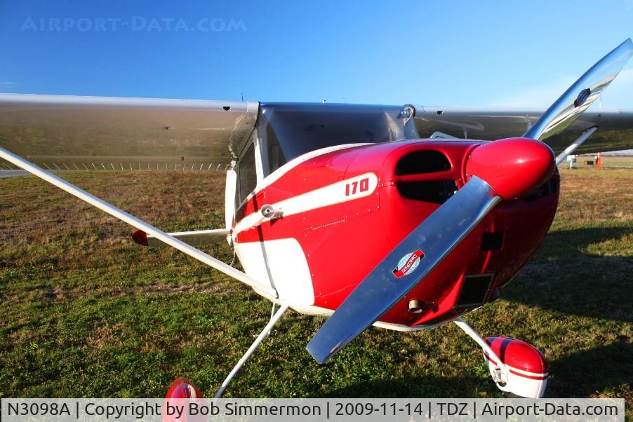 N3098A, 1953 Cessna 170B C/N 25742, At the EAA breakfast fly-in - Toledo, Ohio.