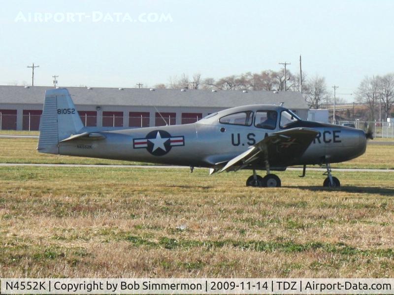 N4552K, 1948 Ryan Navion C/N NAV-4-1552, Arriving at the EAA breakfast fly-in - Toledo, Ohio.