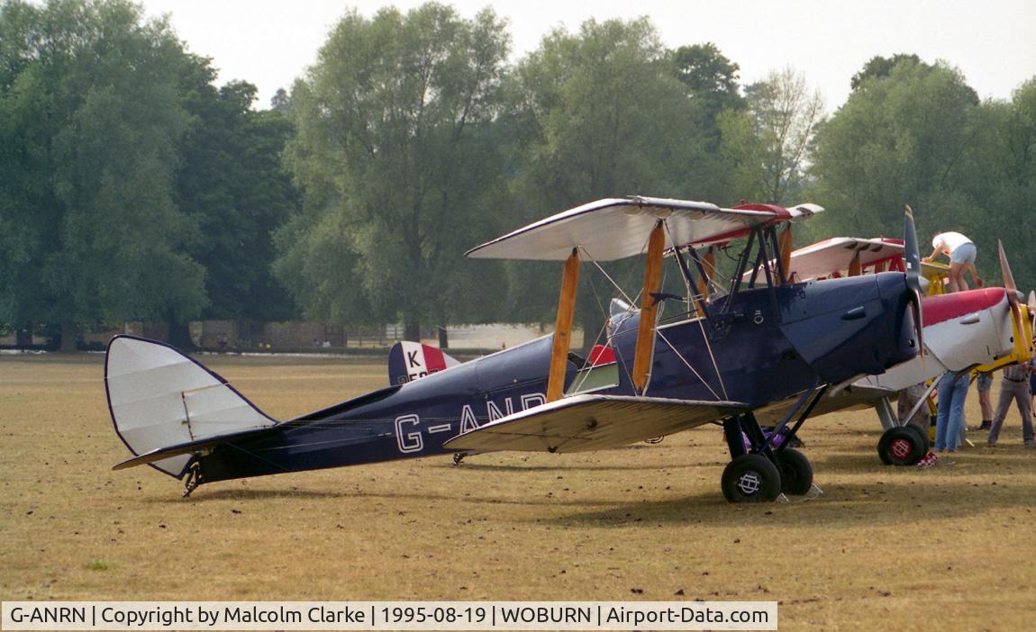 G-ANRN, 1940 De Havilland DH-82A Tiger Moth II C/N 83133, De Havilland DH-82A Tiger Moth II.  At the 1995 De Havilland Tiger Moth Rally held in the grounds of Woburn Abbey.